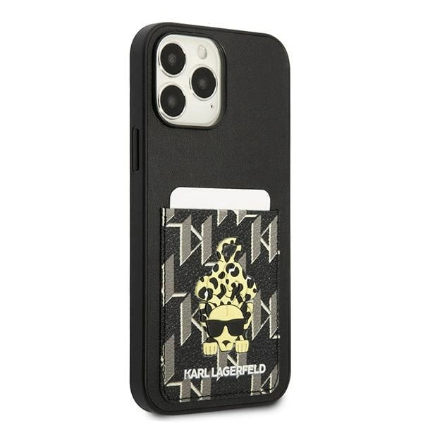 Karl Lagerfeld Karlimals Cardslot case til iPhone 13 Pro Max - sort