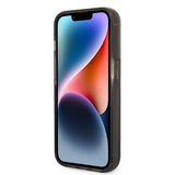 Karl Lagerfeld Liquid Glitter RSG fodtøj til iPhone 14 Pro - sort