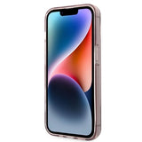 Karl Lagerfeld Ikonik Choupette fodtøj til iPhone 14 Pro Max - pink