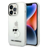 Karl Lagerfeld KLHCP14XHNCHTCT iPhone 14 Pro Max 6.7" gennemsigtige hardcase Ikonik Choupette