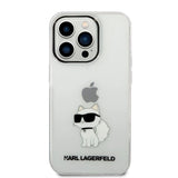 Karl Lagerfeld KLHCP14XHNCHTCT iPhone 14 Pro Max 6.7" gennemsigtige hardcase Ikonik Choupette