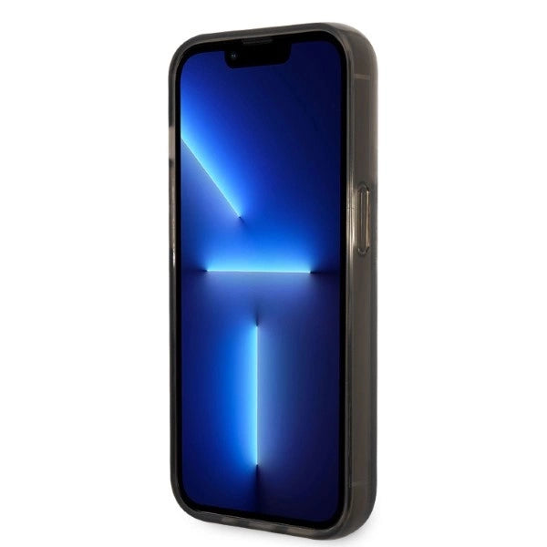 Karl Lagerfeld Glitter Karl's hovedkasse til iPhone 14 Pro Max - sort