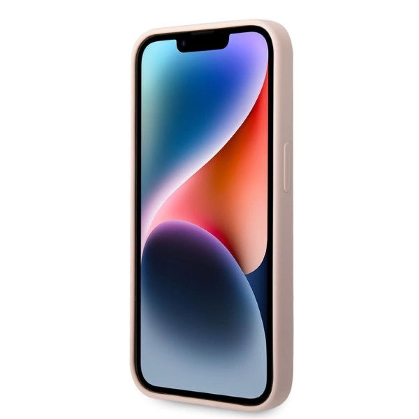 Karl Lagerfeld Silicone Ikonik-foder for iPhone 14 Pro Max - pink