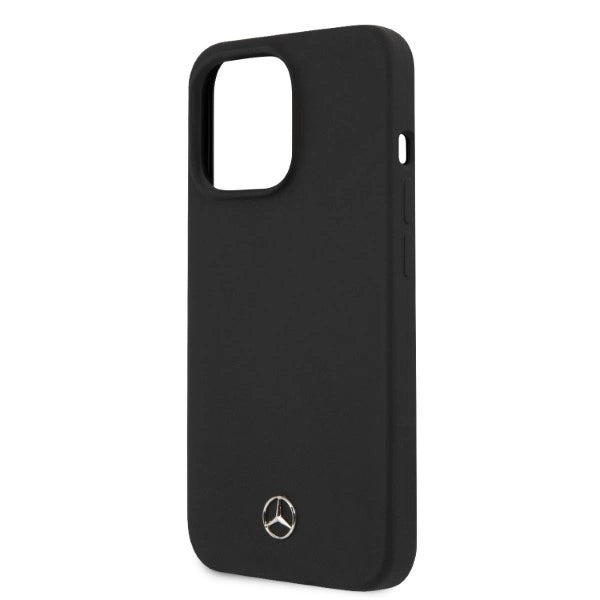 Mercedes MEHMP13XSILBK iPhone 13 Pro Max 6.7" sort/sort hardcase Silicone Magsafe