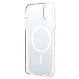 Set Guess GUBPN61H4EACSK Case+Charger iPhone 11 6.1" sort/sort hard case 4G Print MagSafe