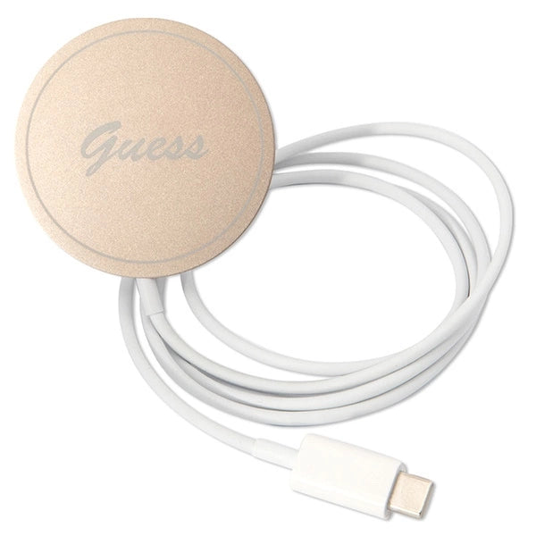 Set Guess GUBPN61H4EACSK Case+Charger iPhone 11 6.1" sort/sort hard case 4G Print MagSafe