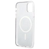 Set Guess GUBPN61H4EACSW Case+Charger iPhone 11 6.1" brun/brun hard case 4G Print MagSafe