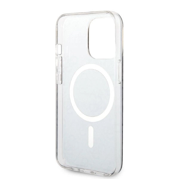 Set Guess GUBPP13LH4EACSK Case+ Charger iPhone 13 Pro sort/sort hard case 4G Print MagSafe
