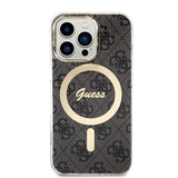 Set Guess GUBPP13XH4EACSK Case+ Charger iPhone 13 Pro Max sort/sort hard case 4G Print MagSafe