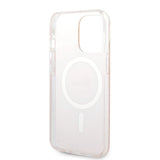 Set Guess GUBPP13XH4EACSP Case+ Charger iPhone 13 Pro Max pink/pink hard case 4G Print MagSafe