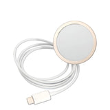 Set Guess GUBPP14MHMEACSH Case+ Charger iPhone 14 Plus 6,7" hvid/hvid hårdkasse Marble MagSafe