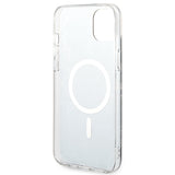 Set Guess GUBPP14MHMEACSK Case+ Charger iPhone 14 Plus 6,7" sort/sort hårdkasse Marble MagSafe