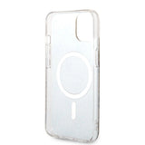 Set Guess GUBPP14SH4EACSW Case+ Charger iPhone 14 6.1" brun/brun hard case 4G Print MagSafe