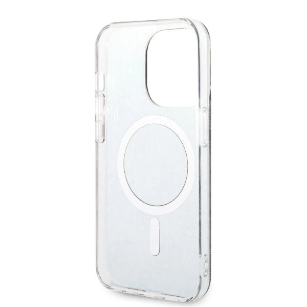 Set Guess GUBPP14XH4EACSK Case+ Charger iPhone 14 Pro Max 6,7" sort/sort hard case 4G Print MagSafe