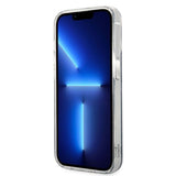 Set Guess GUBPP14XHMEACSK Case+ Charger iPhone 14 Pro Max 6,7" sort/sort hårdkasse Marble MagSafe