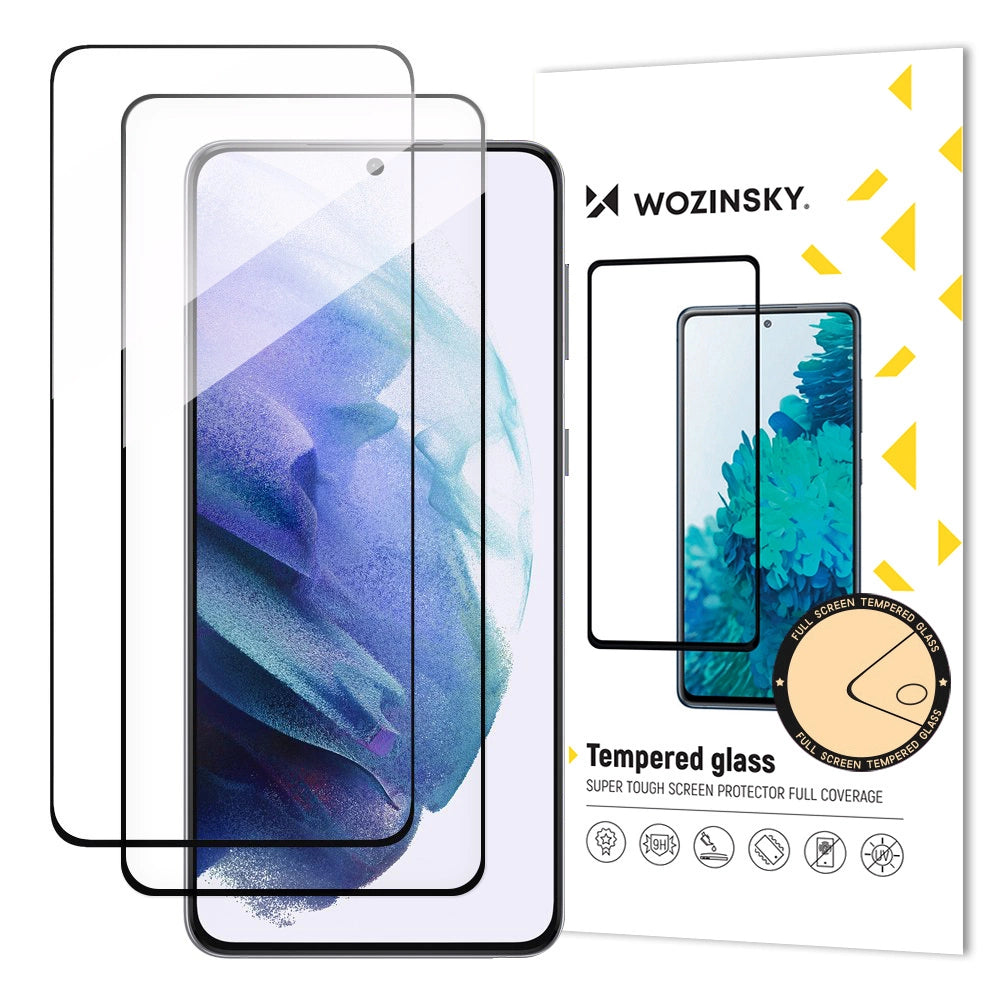 Wozinsky Full Glue tempereret glas til Samsung Galaxy S23, 2-pakke