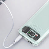 Acefast powerbank 10000mAh Sparkling Series hurtig opladning 30W grøn (M1)