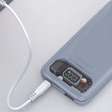 Acefast powerbank 10000mAh Sparkling Series hurtig opladning 30W grå (M1)