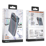 Acefast powerbank 10000mAh Sparkling Series hurtig opladning 30W grå (M1)