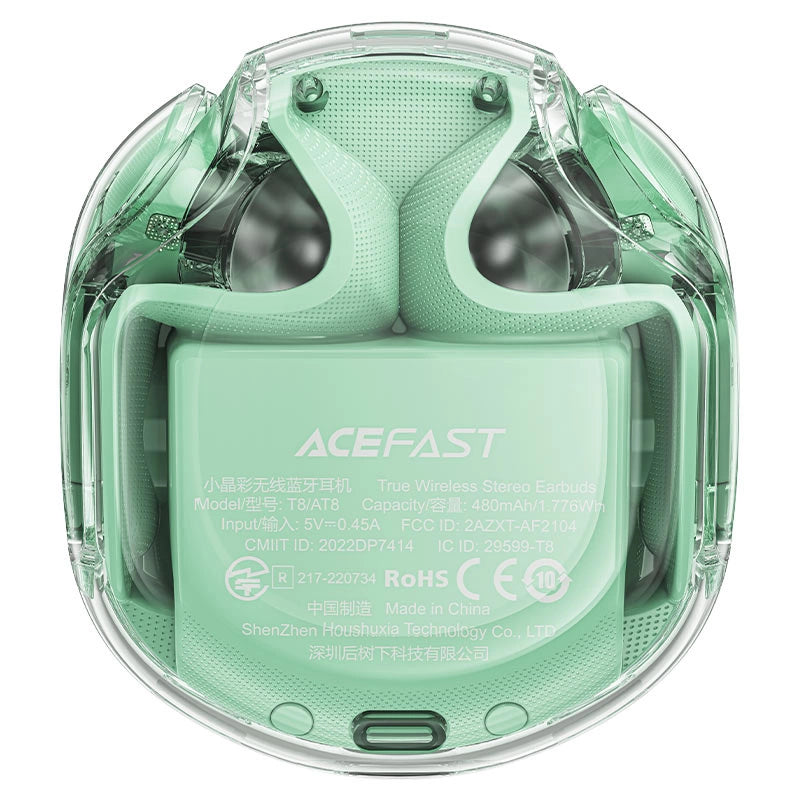 Acefast T8 TWS Bluetooth trådløse hovedtelefoner - Mint