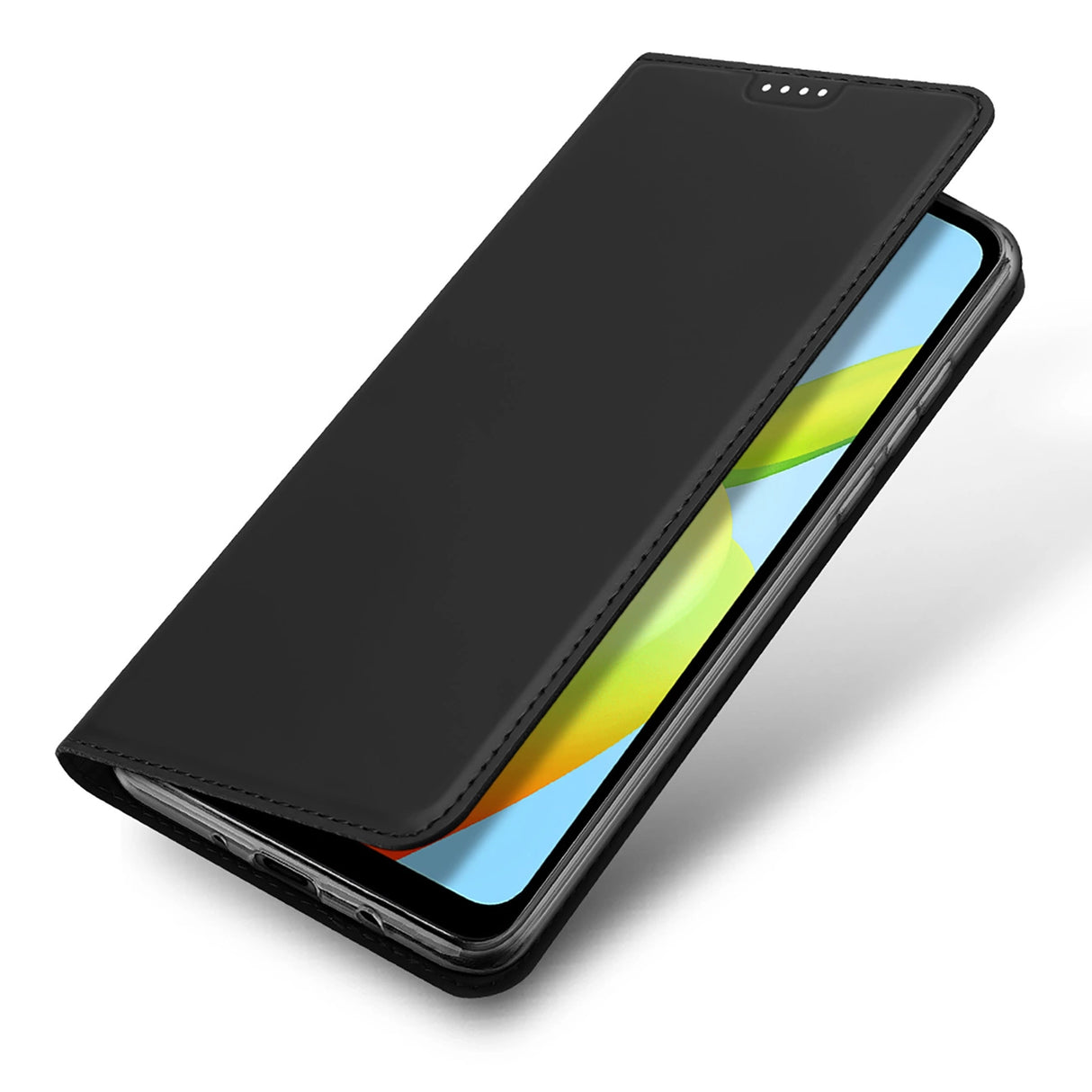 Dux Ducis Skin Pro Case til Xiaomi Redmi A1+ Flip Card Wallet Stand Black