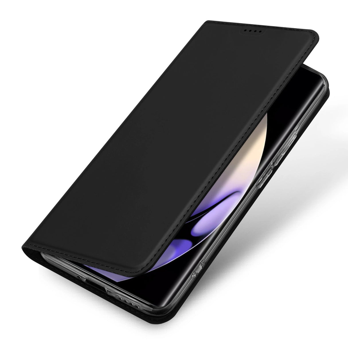 Dux Ducis Skin Pro Case til Realme 10 Pro Flip Card Wallet Stand Black