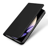 Dux Ducis Skin Pro Case til Realme 10 Pro Flip Card Wallet Stand Black