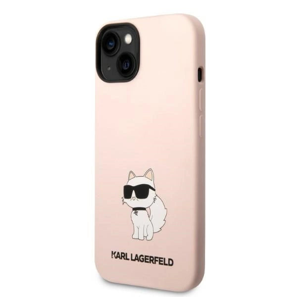 Karl Lagerfeld KLHCP14MSNCHBCP iPhone 14 Plus 6.7" hårdkasse pink/pink Silicone Choupette