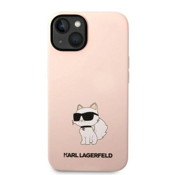 Karl Lagerfeld KLHCP14MSNCHBCP iPhone 14 Plus 6.7" hårdkasse pink/pink Silicone Choupette