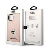 Karl Lagerfeld KLHCP14MSNCHBCP iPhone 14 Plus 6.7" hårdkasse pink/pink Silicone Choupette