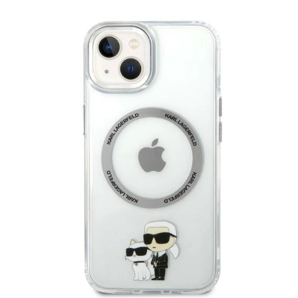 Karl Lagerfeld KLHMP14MHNKCIT iPhone 14 Plus 6.7" Hardcase gennemsigtige ikoniske Karl Choupette Magsafe