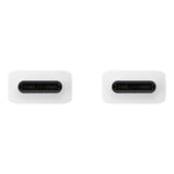 Samsung EP-DX510JWEGEU USB-C - USB-C 5A 480Mb/s kabel 1,8m - hvid