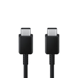 Samsung EP-DX310JBEGEU USB-C - USB-C 3A 480Mb/s kabel 1,8m - sort