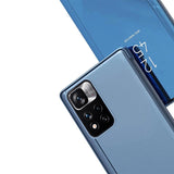 Clear View Case cover til Realme C33 flip cover sort