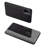 Clear View Case cover til Xiaomi 13 cover med en flap sort