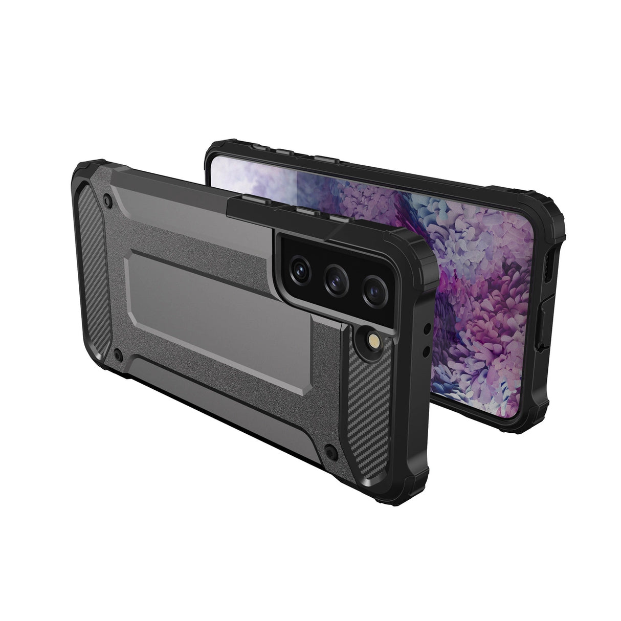Hybrid Armor case til Samsung Galaxy S23 Ultra pansret hybrid cover blå