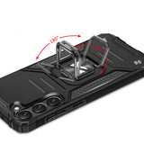 Wozinsky Ring Armor case til Samsung Galaxy S23+ pansret cover magnetisk holder ring sort