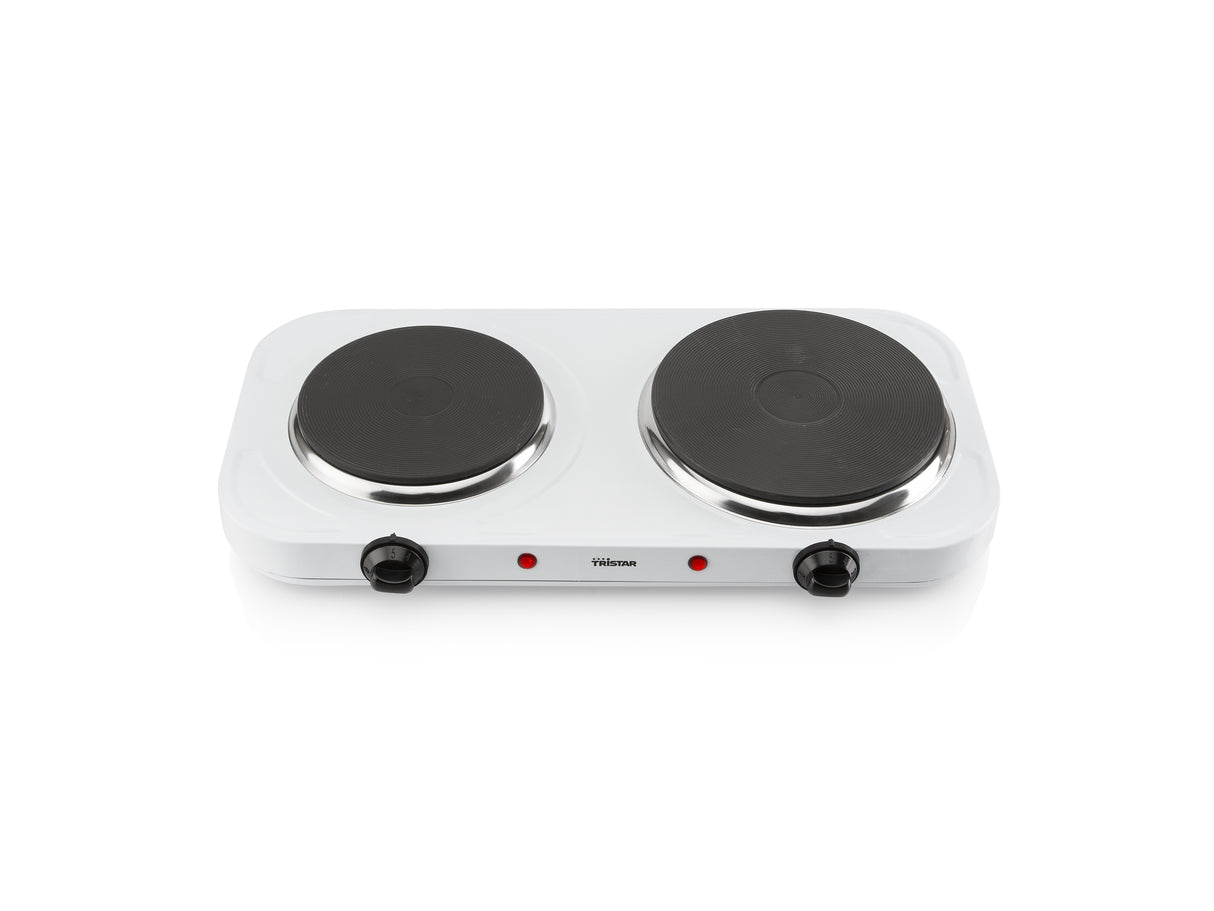 Tristar KP-6245 kogeplade Hvid Bordplade Forseglet plade 2 zone(s)