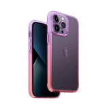 Uniq Combat Duo fodtøj til iPhone 14 Pro - lilla og pink