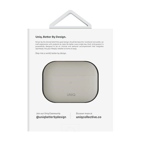 Uniq Lino-hylster til AirPods Pro 2 - beige