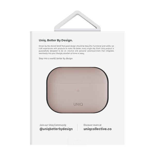 Uniq Lino-hylster til AirPods Pro 2 - pink