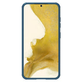 Nillkin Super Frosted Shield Pro-kasse til Samsung Galaxy S23+ pansret cover + telefonstativ blå