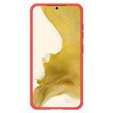 Nillkin Super Frosted Shield Pro-kasse til Samsung Galaxy S23+ pansret cover + telefonstativ rød