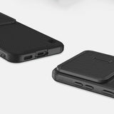 Nillkin Textured S Case til Samsung Galaxy S23+ pansret cover med kamera cover sort