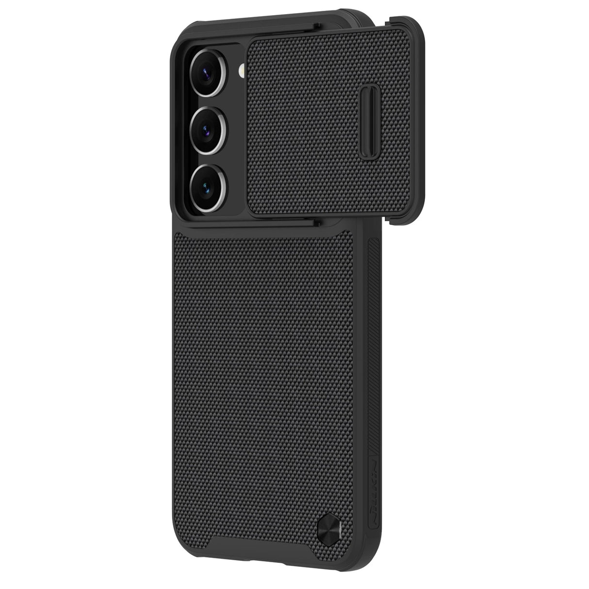 Nillkin Textured S Case til Samsung Galaxy S23+ pansret cover med kamera cover sort