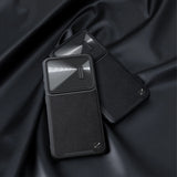 Nillkin CamShield Leather S Case til Samsung Galaxy S23+ cover med kamera cover sort