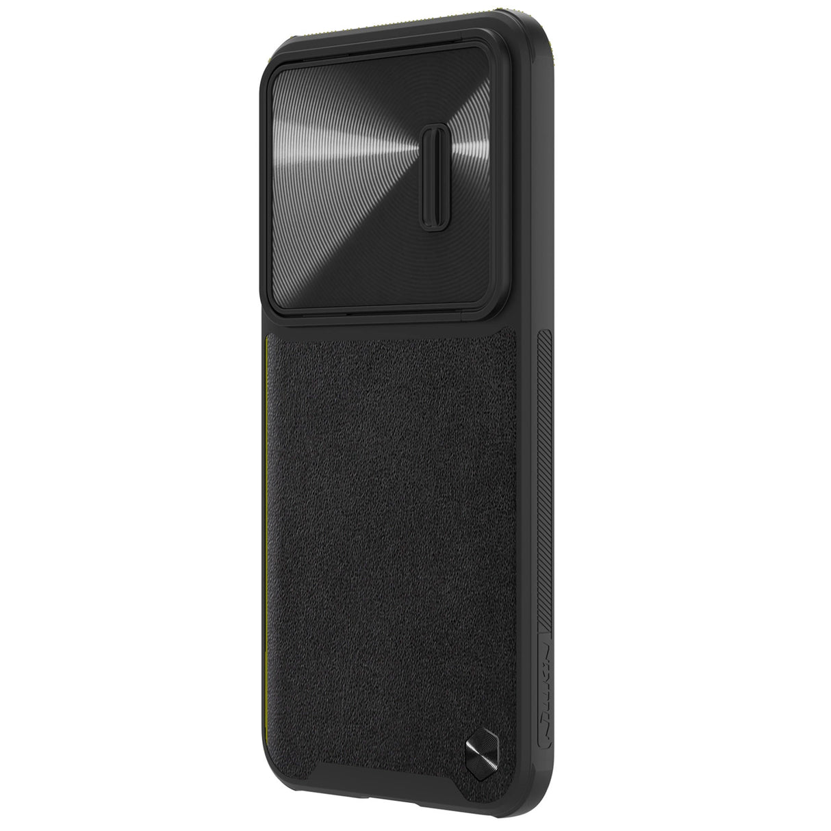 Nillkin CamShield Leather S Case til Samsung Galaxy S23+ cover med kamera cover sort