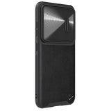 Nillkin CamShield Leather S Case til Samsung Galaxy S23+ cover med kamera cover sort