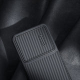 Nillkin Syntetisk Fiber S Case til Samsung Galaxy S23+, kamera cover, sort