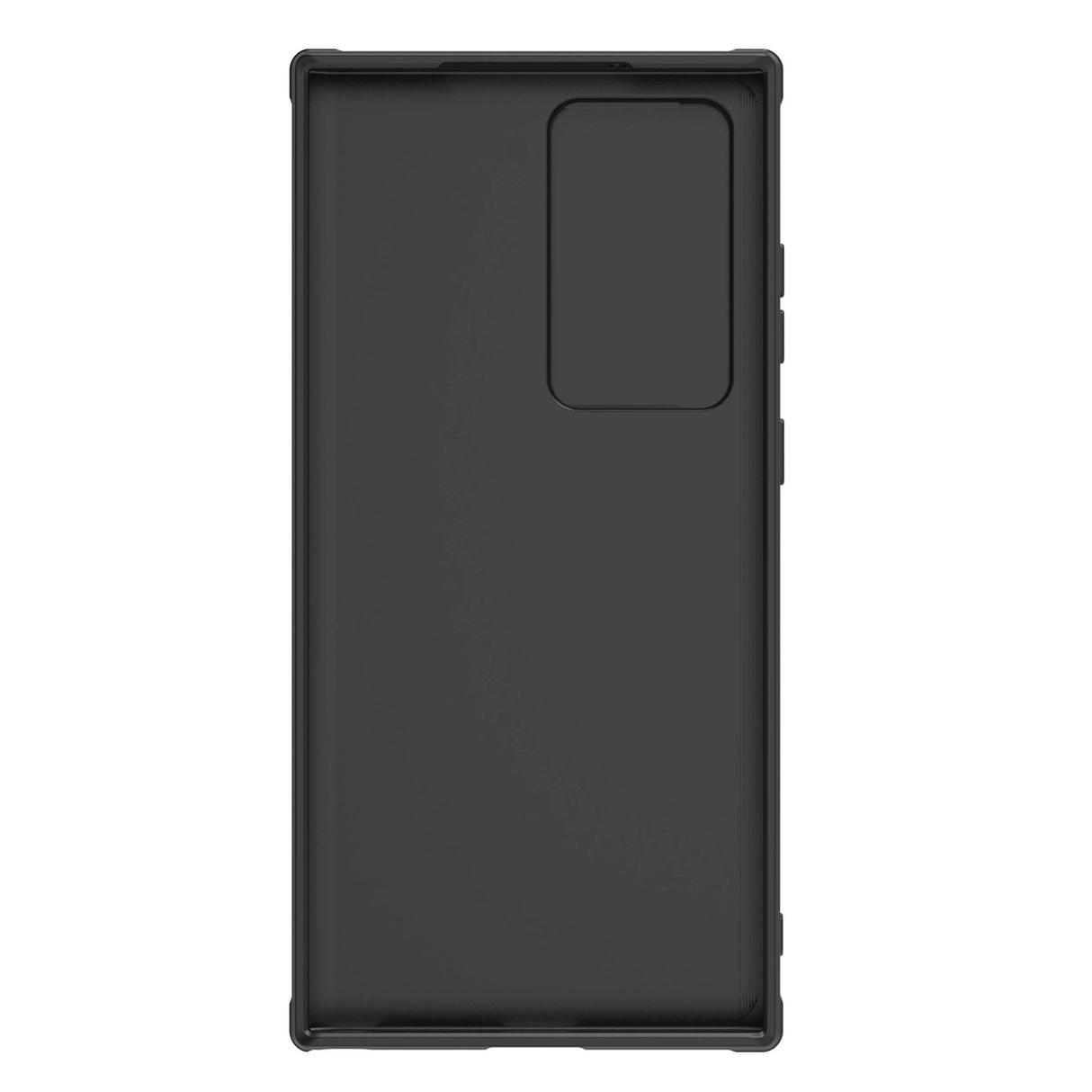 Nillkin Syntetisk Fiber S Case til Samsung Galaxy S23 Ultra, kamera cover, sort